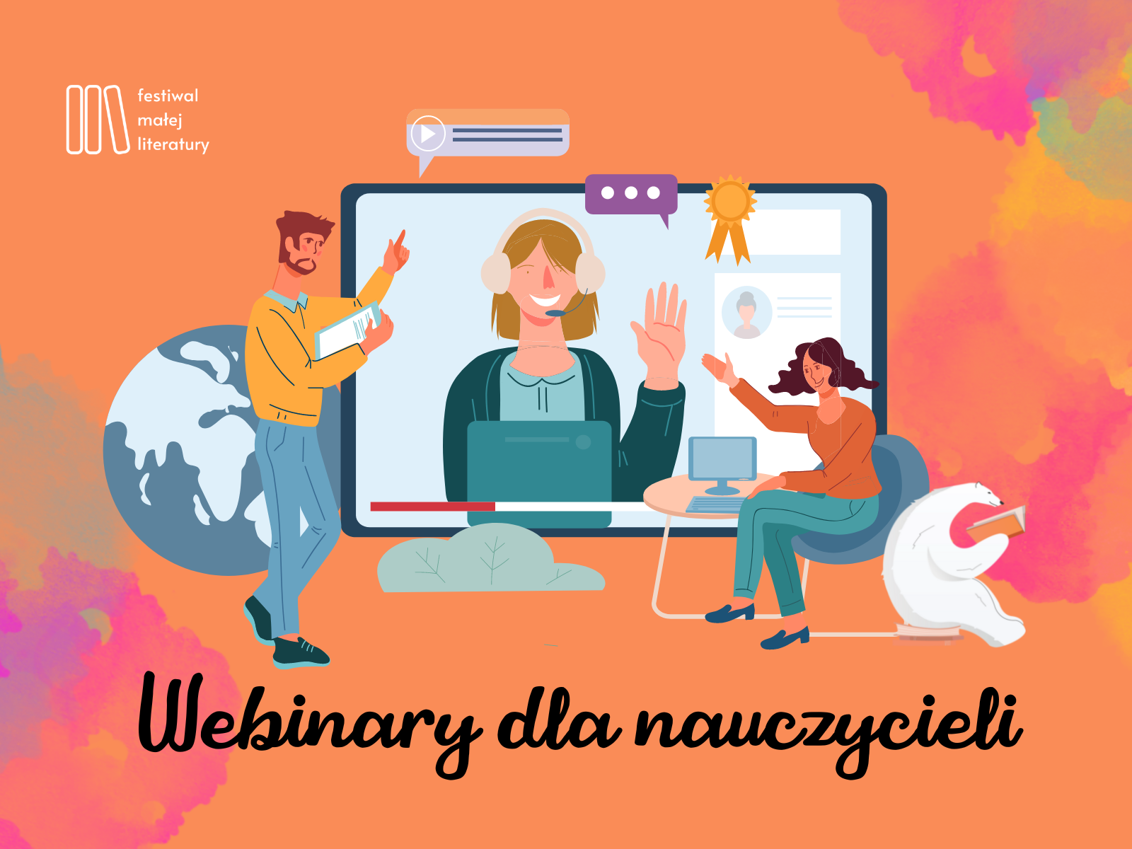 II Festiwal Małej Literatury - webinary dla nauczycieli