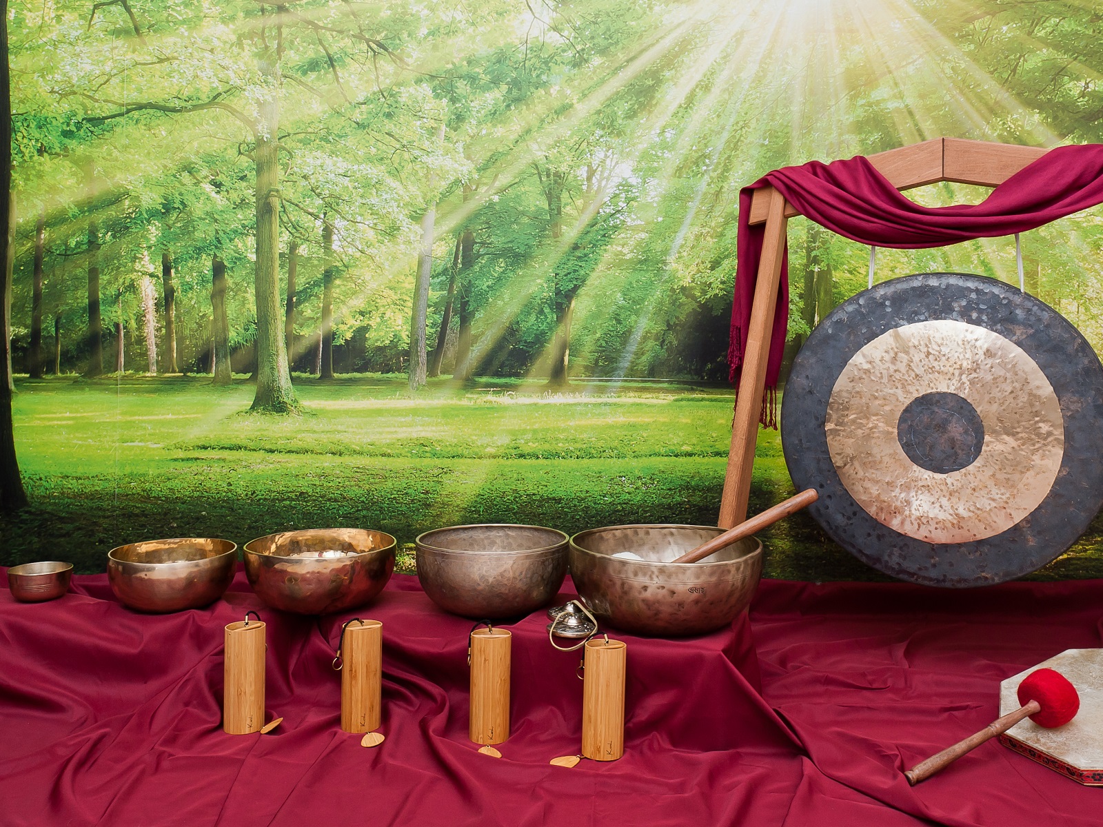 Koncert gongów i mis tybetańskich