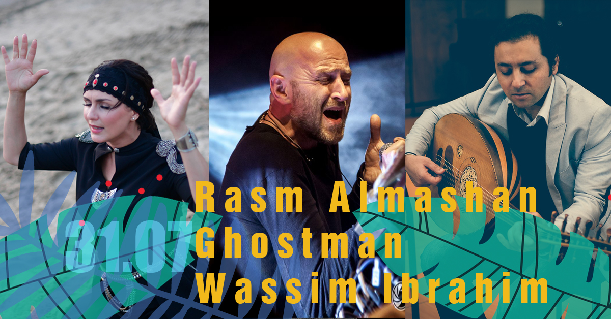 Rasm Almashan & Ghostman & Wassim Ibrahim | Koncerty Letnie w Dworku